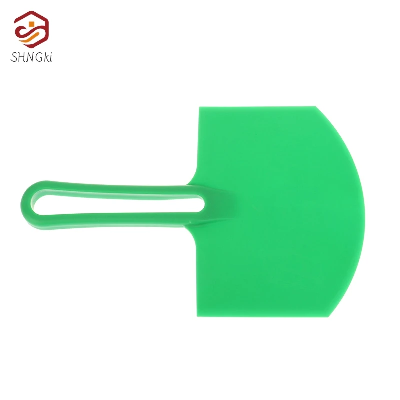 1pc Curved Plastic Putty Knife Flexible Paint Scraper Tool For Decal  Patching Drywall Patch Repair Parts Home Improvement