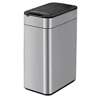 Kitchen Trash Can 60 Liter / 16 Gallon Automatic Trash Can with Butterfly Lid, Motion Sensor Garbage Can for Kitchen, Of 1