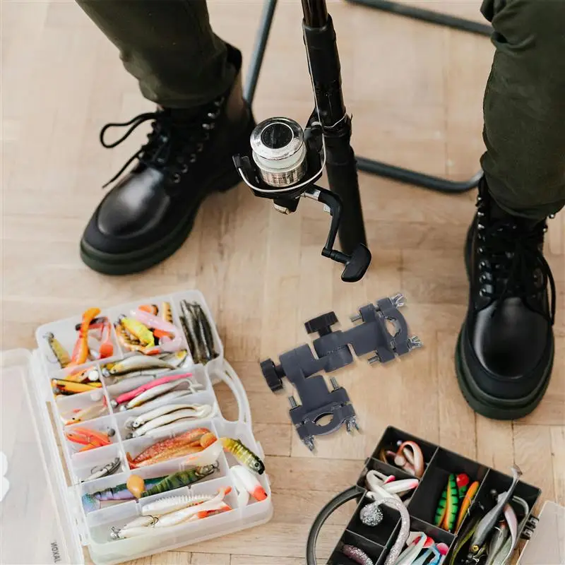 Fishing Chair Umbrella Stand Bait Tray Holder Fishing Rod Bracket Outdoor Umbrella Frame Box Chair Connectors