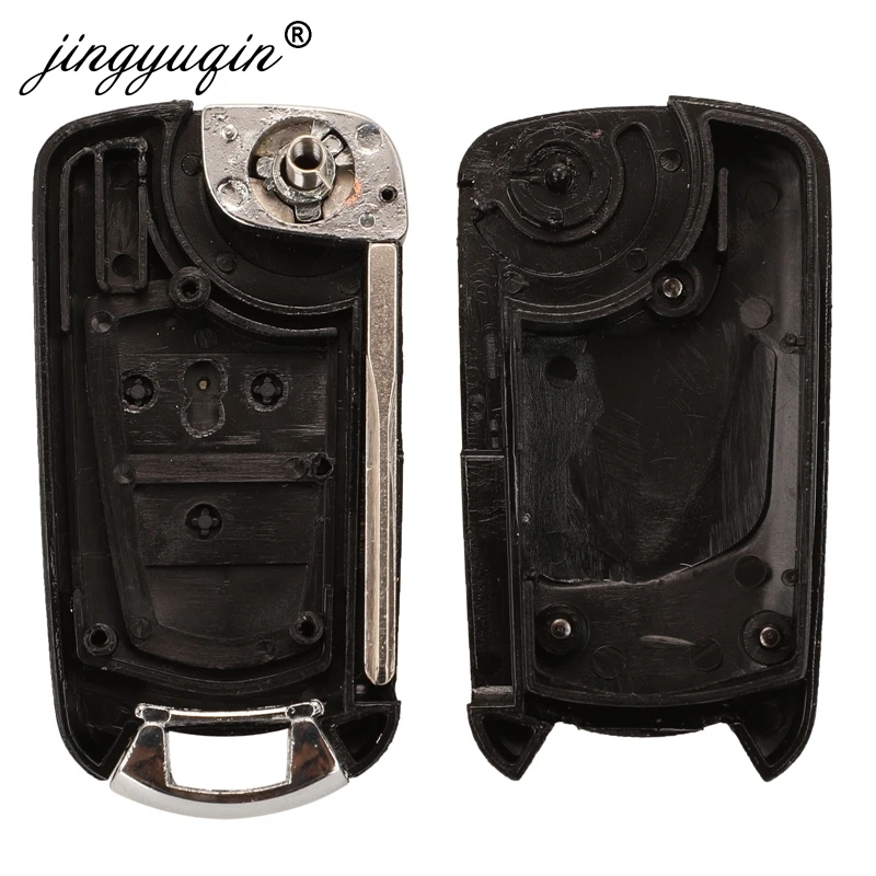 Remote Modified Flip Car Key Shell For Opel VAUXHALL Vectra Astra Zafira 3Buttons HU100/HU43/Hu46/YM28 Fob Case jingyuqin key case car key shell key cover folding car key shell fob cover key fob replacement