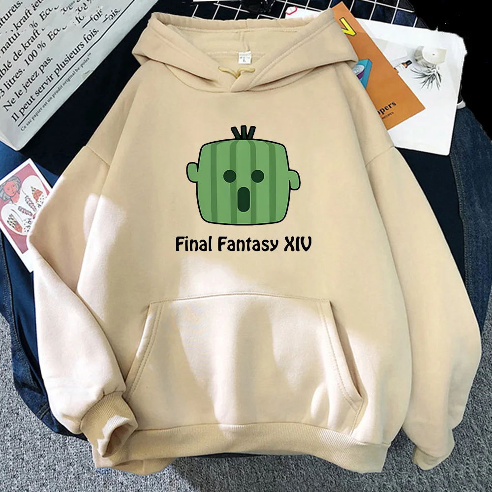 

Popular Game Final Fantasy XIV Printed Sweatwear Cartoon Pattern Hoodies Women/men Comfortable Casual Clothes Oversized Hoody