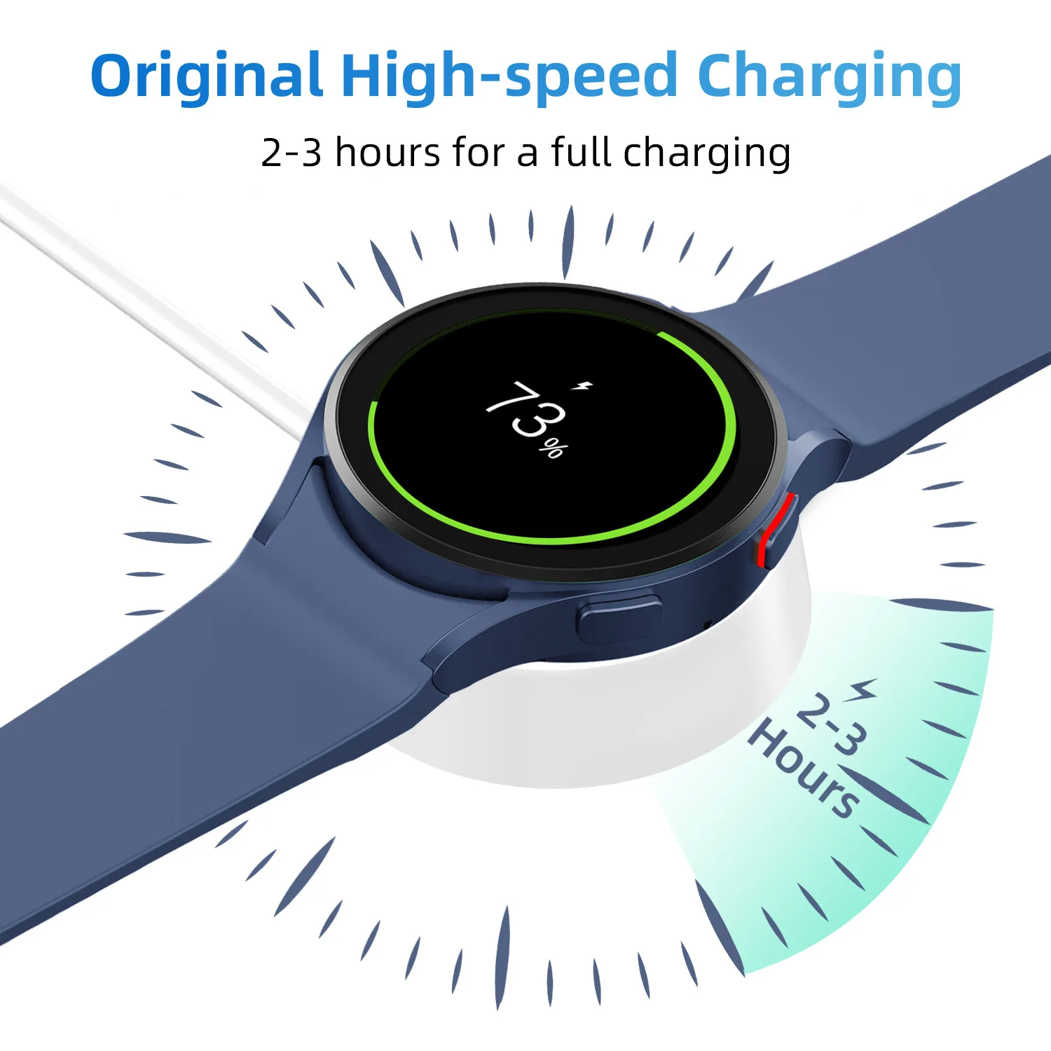 Magnetic Wireless Fast Charging Dock with Type C Port