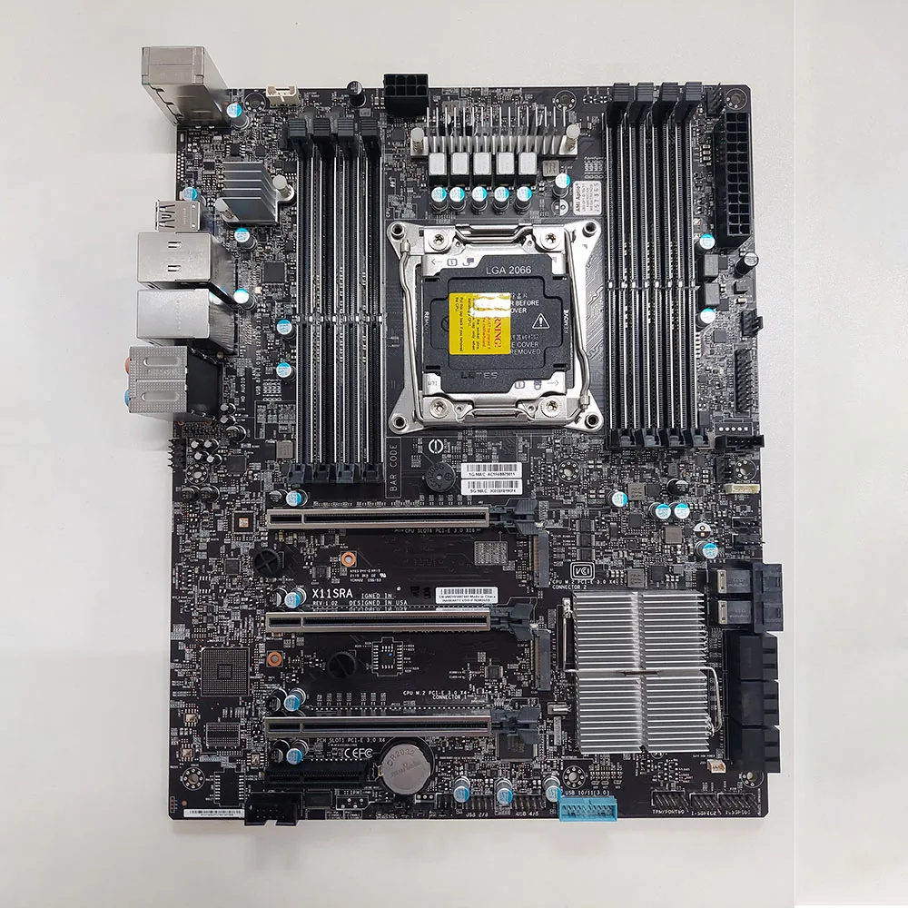 X11SRA Workstation Motherboard For Supermicro LGA2066 C422 ATX 512GB DDR4 Support W-2100/2200 CPU High Quality 4 X11SRA Workstation Motherboard For Supermicro LGA2066 C422 ATX 512GB DDR4 Support W-2100/2200 CPU High Quality - Image 2