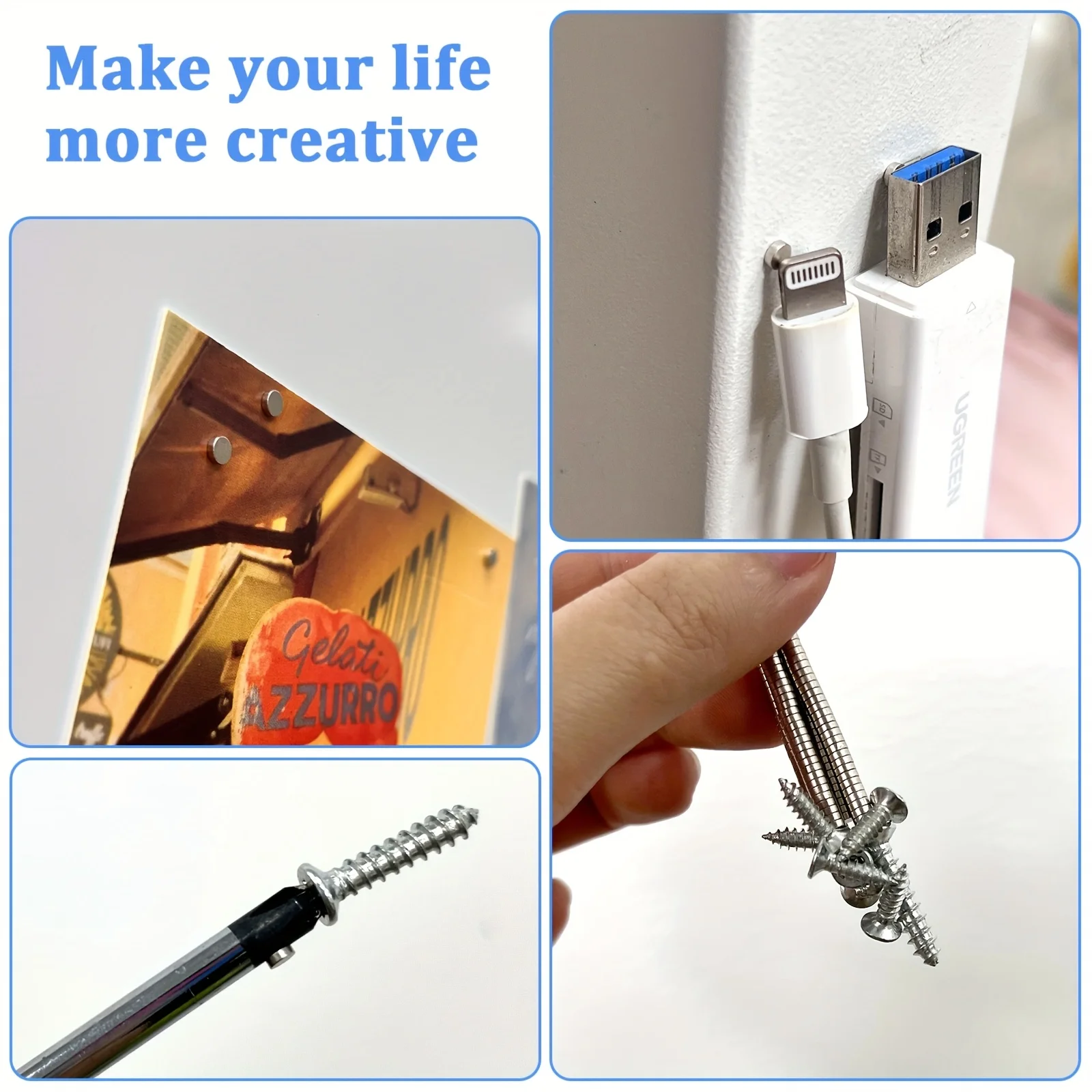 Ultra-Strength Disc Magnets for Home and Craft Projects