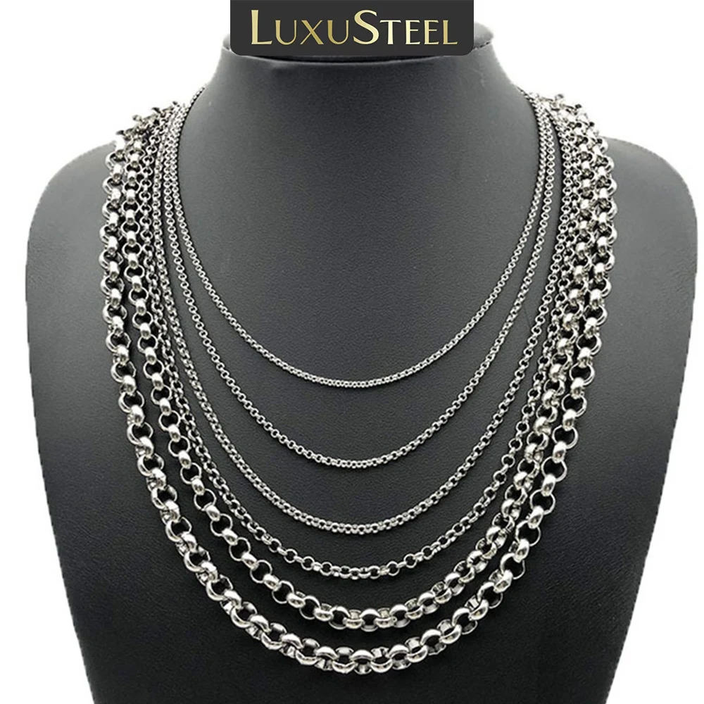 LUXUSTEELBasic26mmWideNecklaceSquareRoloRoundBoxChainForMenWomenSilverColor.jpg