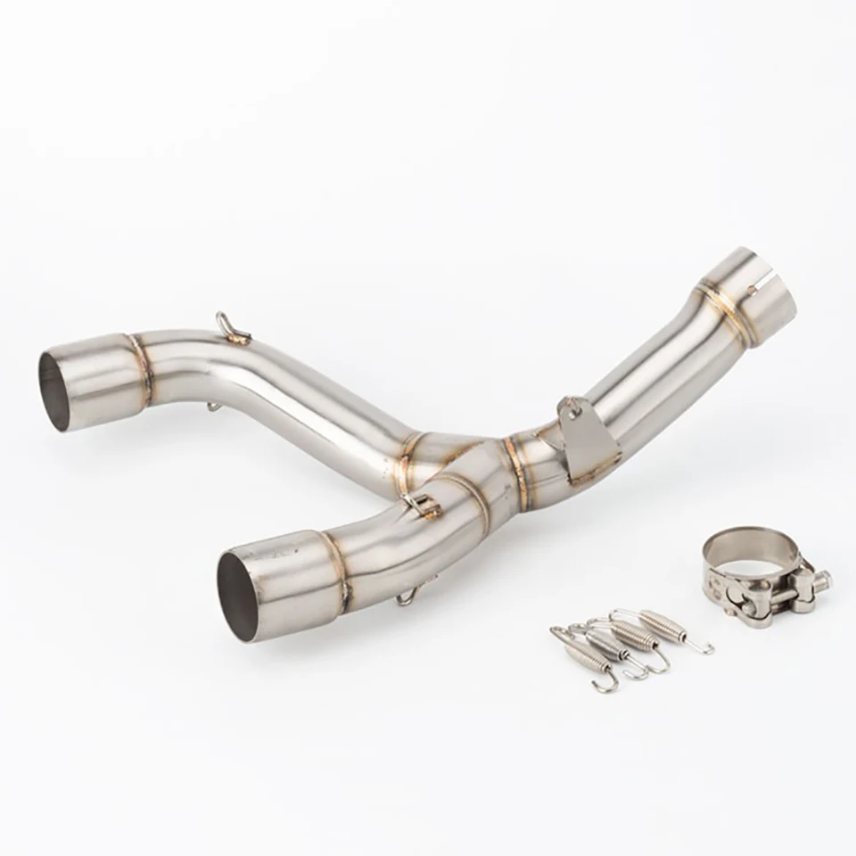 オートバイ排気マフラーエスケープコネクトリンクパイプミドルミッドパイプHONDA CRF450 R / RX 2015-2016 CRF450排気用 - - Racext 27