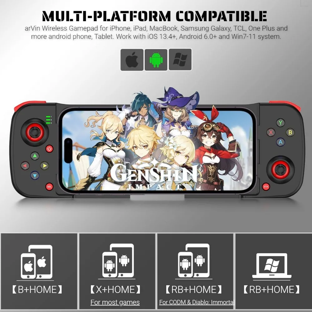 Pubg-Mobile-Bluetooth-Controller-Gamepad-Android-iOS-Phone-Tablet ...