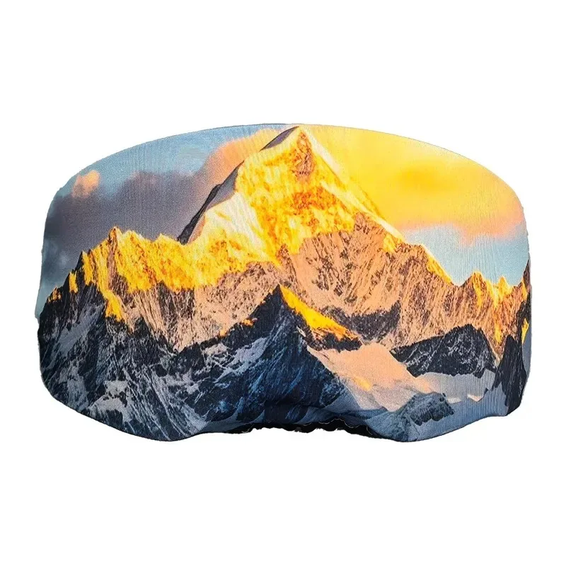 Ski Single and Double Board Snow Mirror Protective Cover, Portable Storage, Scratch Resistant Mirror Cloth Cover, Convenient