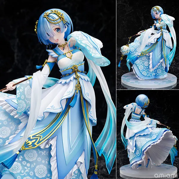 2 Models 26cm Rem Hanfu Sexy Anime Figure ReZERO Starting Life in