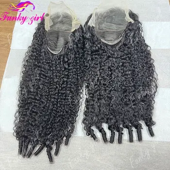 12A Burmese Curly 13x4 Lace Frontal Wig 180% Deep Curly Wave 13x6 Lace Front Wig Pre Plucked Brazilian HD Transparent Lace Wigs 1