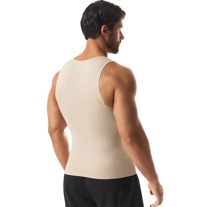 Model wearing compression tank top