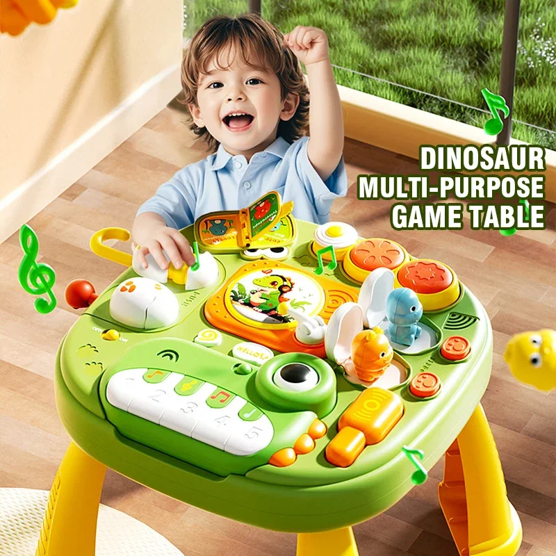 ABS PP Dinosaur Piano Puzzle Game for Kids Educational Toy