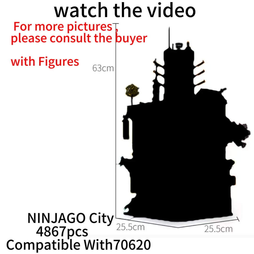 I Giardini Della Città Phantom Toys Mattoni Building Blocks Compatibili 70620 71741 Educational Adult Kids Regali Di Compleanno Per Bambini