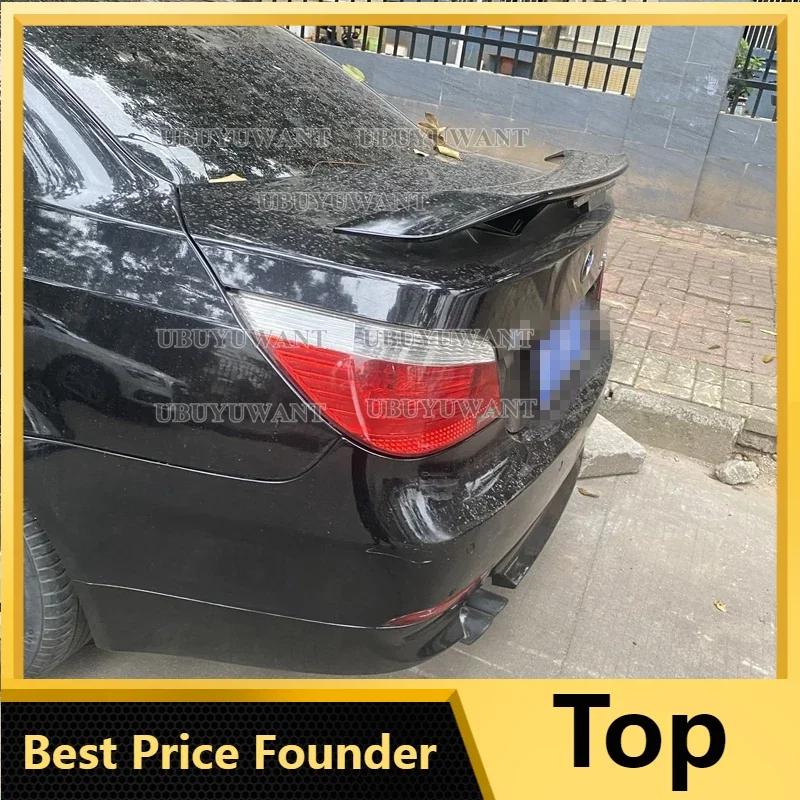 Per Bmw E60 Spoiler Abs Materiale Auto Ala Posteriore Primer Colore Spoiler Posteriore Per Bmw E60 520I 528I 535I 530I 525I Spoiler