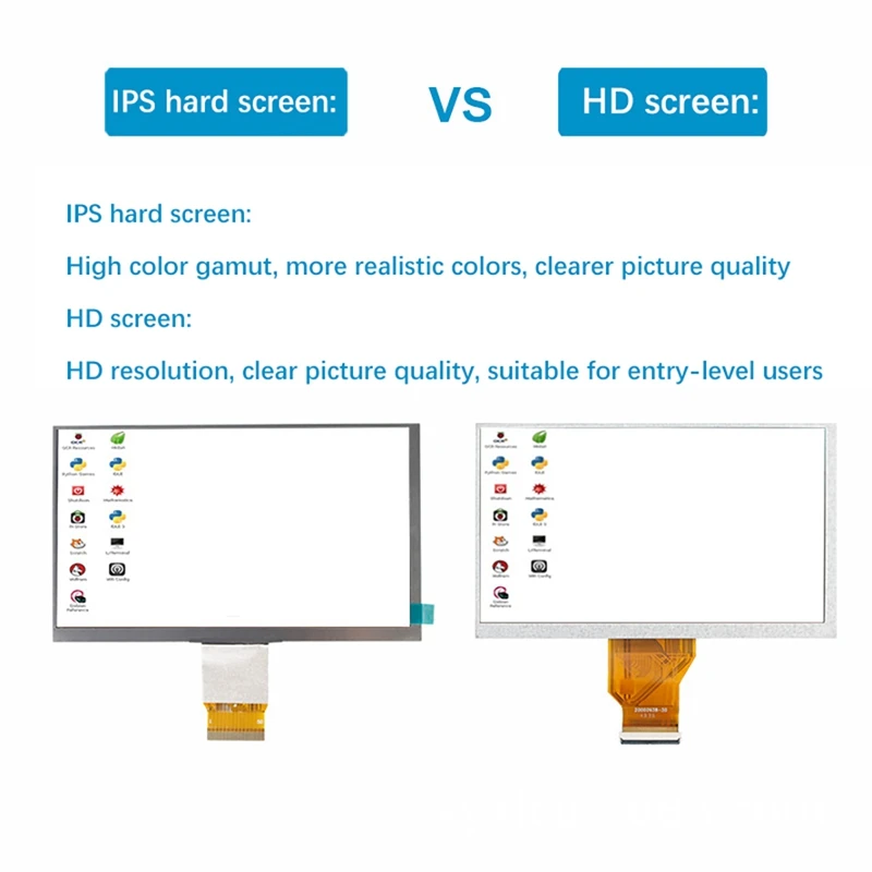 7 ġ 1024x600 IPS LCD ÷,   AV + VGA + HDMI ȣȯ DIY ŰƮ ,   2/3  