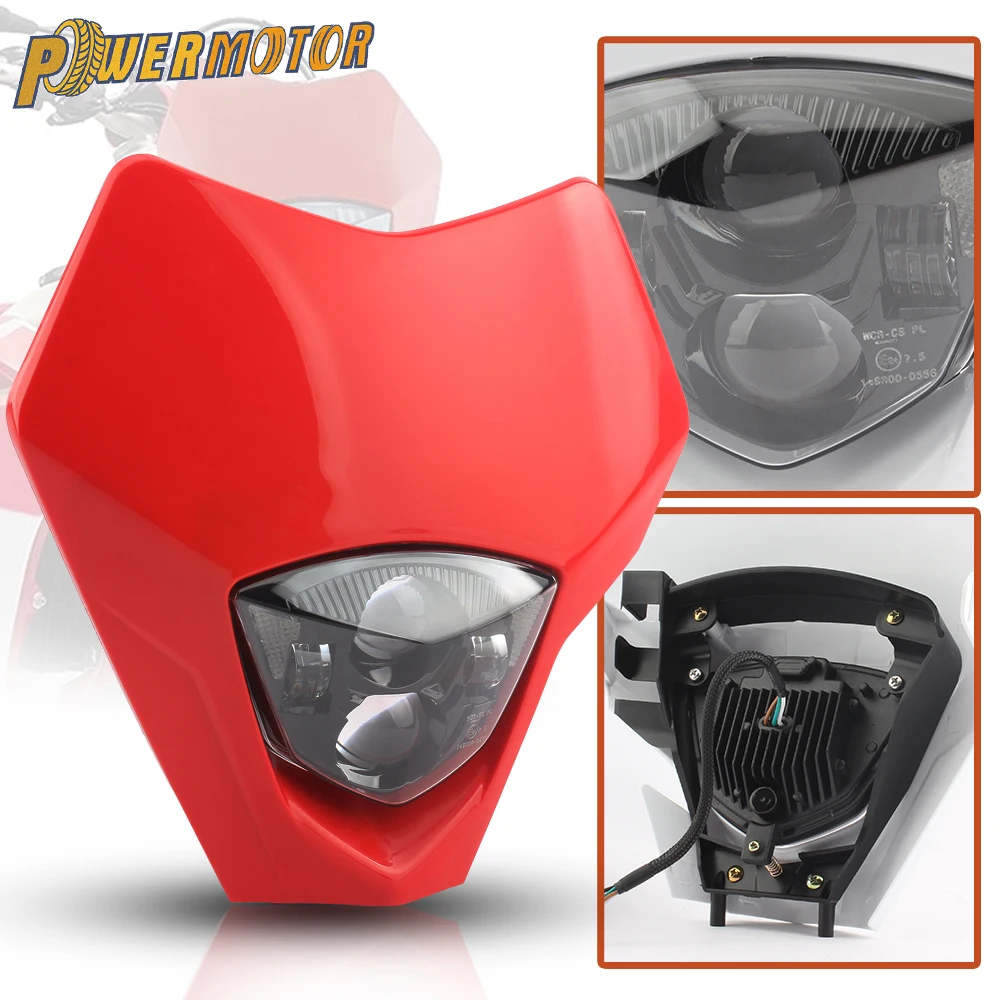 

Motorcycle Headlight Plate for Gas Gas LED EC 250 250F 300F EX 300 350F 450F MC 450 2021 To 2023 Dirt Pit Bike Enduro Motocross