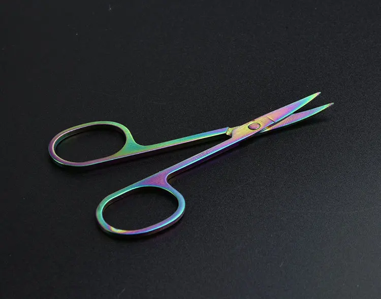 Stainless Steel Beauty Scissors for Manicure and Facial Trimming