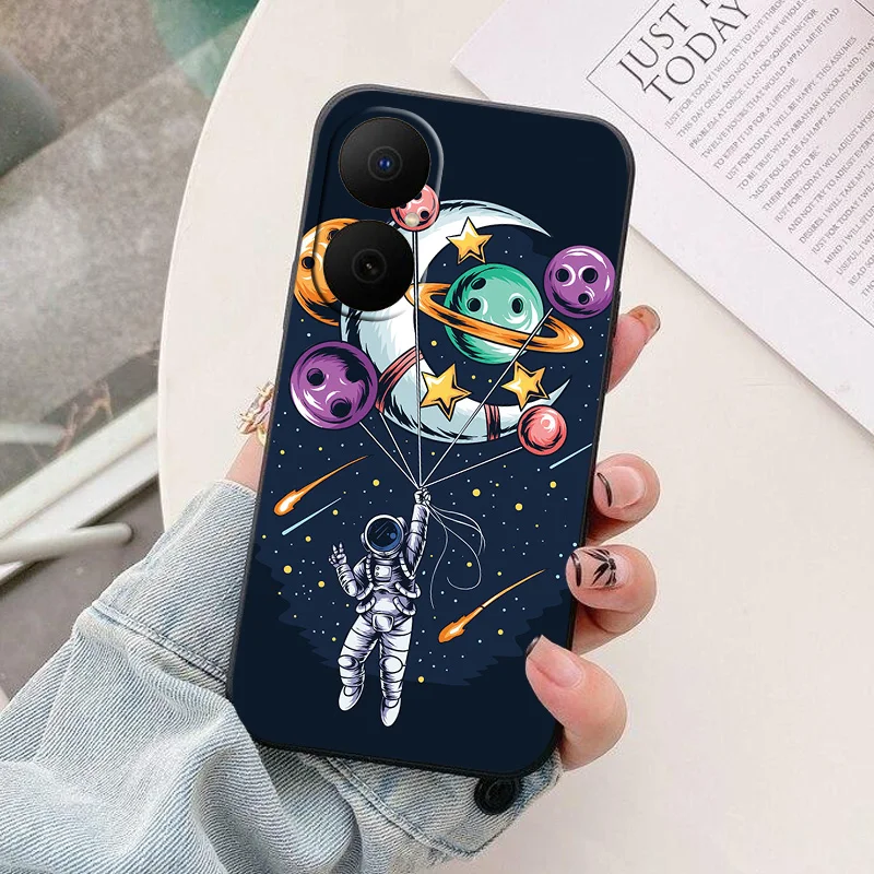 Astronaut Silicone Camera Protection Back Cover