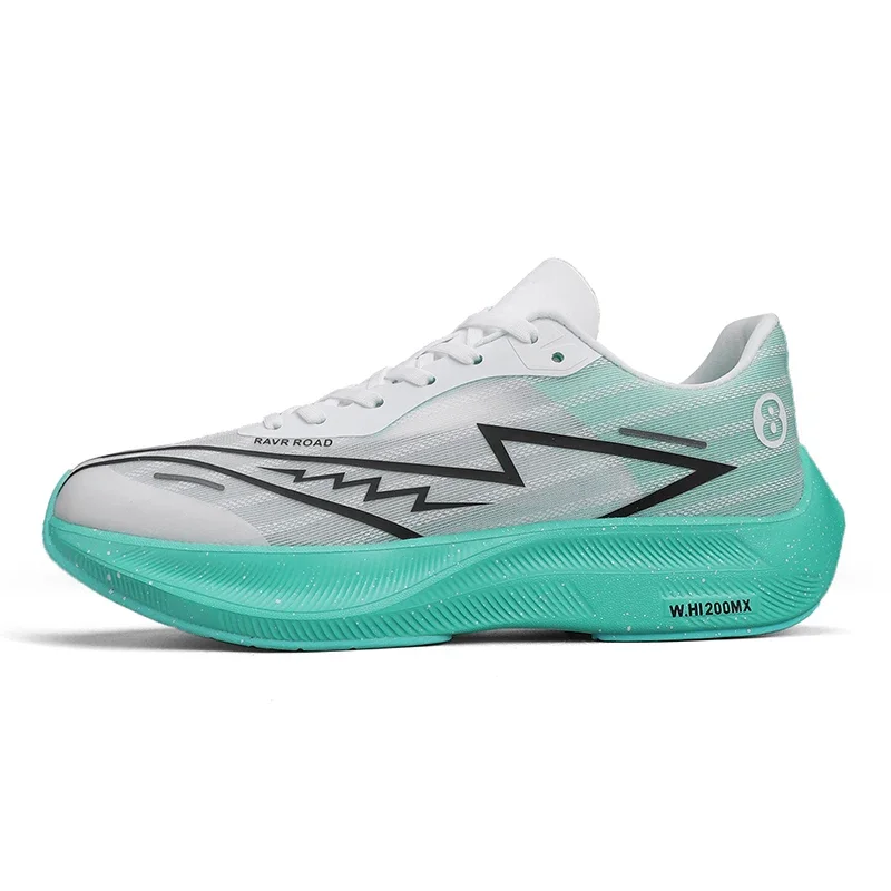 Carbon Plate Marathon Air Cushion Men Sports Running Shoes Breathable Lightweight Women's Comfortable Athletic Training Sneakers