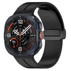Sport Strap with Magnetic Buckle - Silicone Band - Galaxy Watch Ultra2 (Black)
