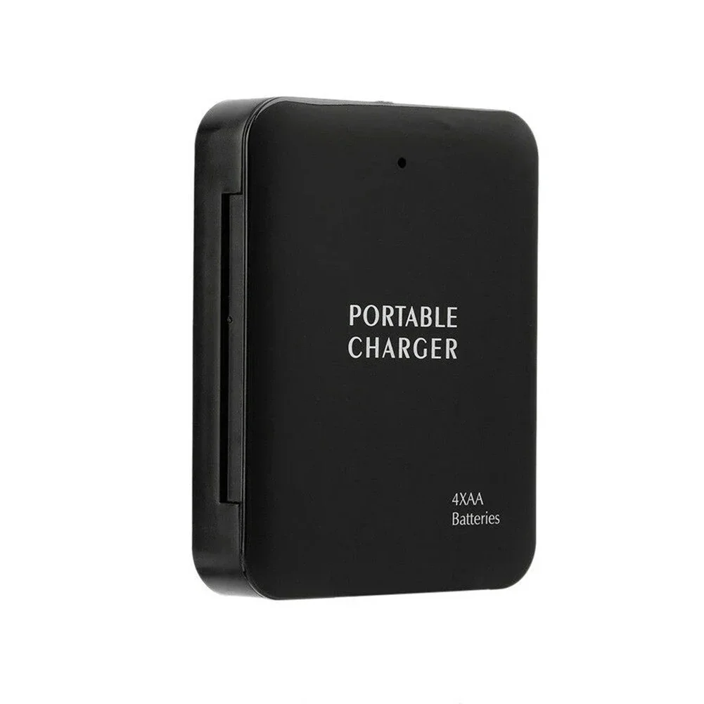 Cargador de Emergencia USB 4xAA con Linterna LED