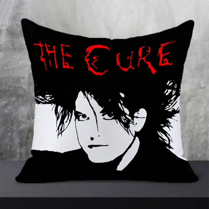 

The Cure Luxury Sofa Cushions Room Decor Pillowcase Art Pillow Covers Decorative Robert Smith Furniture Cushion Cover Pillows