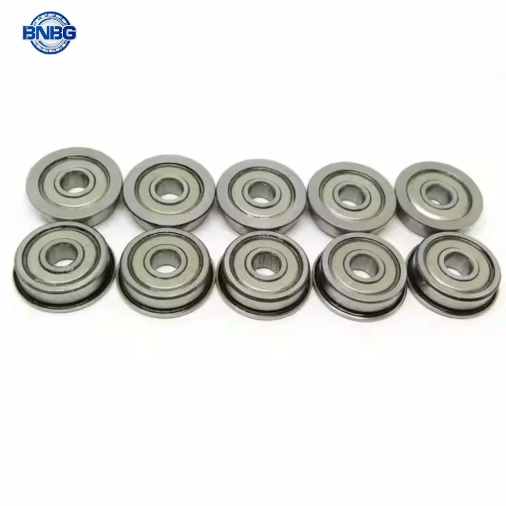 10PCS F692ZZ F693ZZ F694ZZ F695ZZ F696ZZ F697ZZ F698ZZ F699ZZ Flange Ball Metal Shielded Flanged Bearings