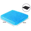 Thickened Gel Style Cushion Summer Chair Office Long Sitting Honeycomb Breathable Chair Cushion Farp Cushion Silicone Mat ZF592 5