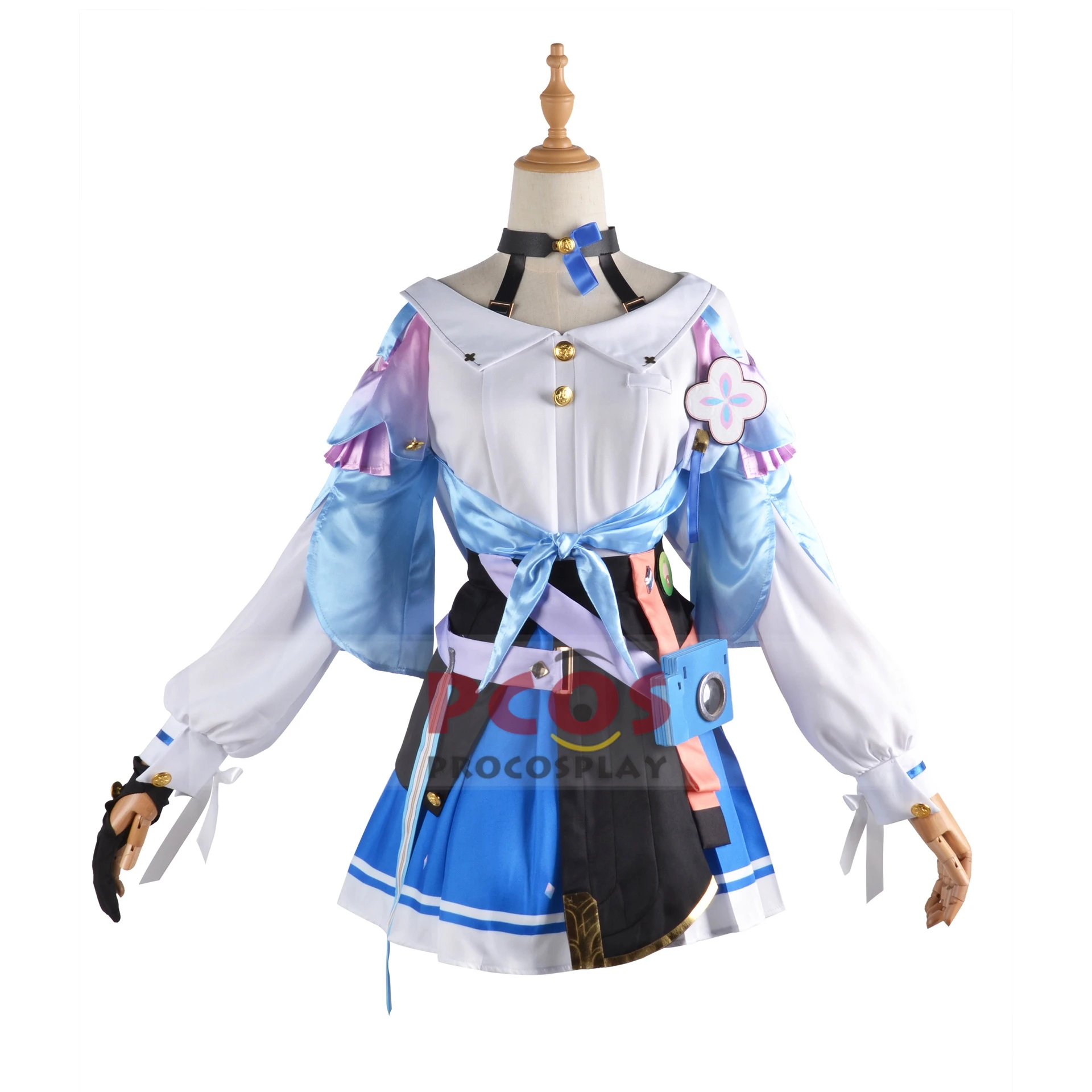 

Honkai: Star Rail March 7th Cosplay Costume Uniform Wig Full set Game Halloween Outfits C07872E