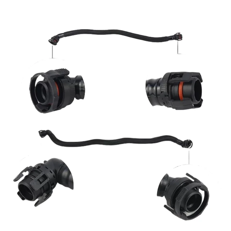 3PCS BMW X5 M E70 X6 M E71 용 새 엔진 크랭크케이스 브리더 호스, 벤트 배기 파이프 CYL 1-4 1157589989 11157595188 11157589992