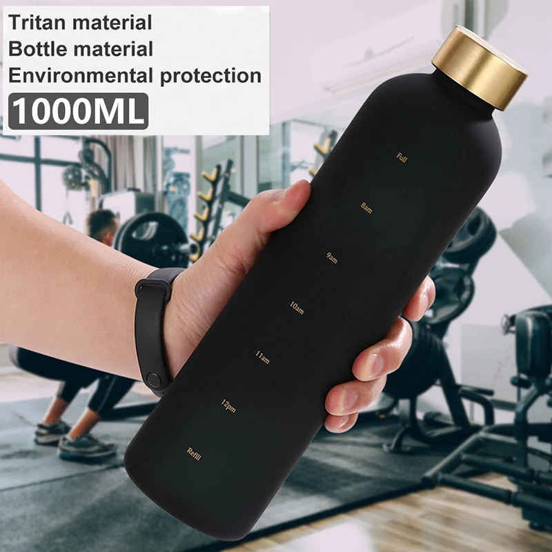 Buy Wholesale China Aladdin 1000ml Tritan Plastic Pc Water Bottle Bpa Free Plastic  Water Bottle With Belt For Student & Water Bottle at USD 1.25