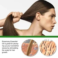Huile de croissance des cheveux, Solution de croissance rapide, héréditaire et post-partum, soulagement séborrhéique, produits de réparation des cheveux avec roulements à billes 3