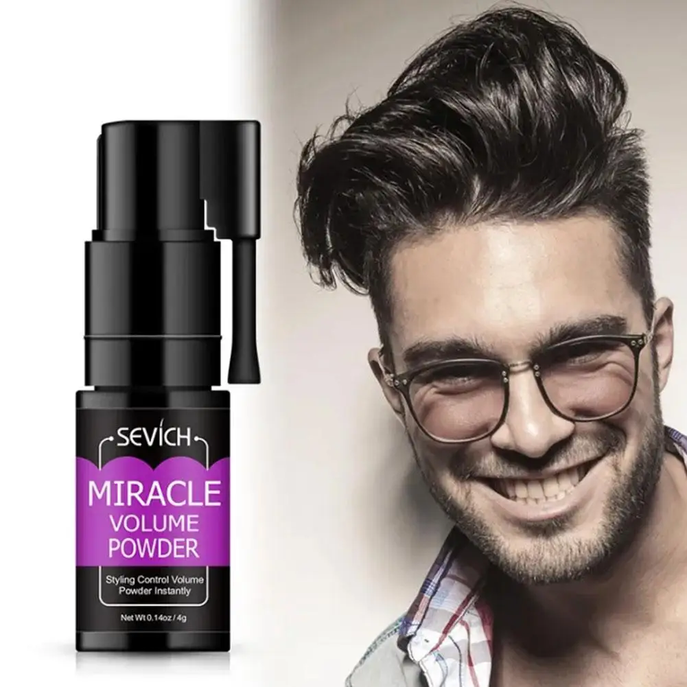 Miracle Fluffy Hair Powder Hair Volume Captures Haircut Disposable Modeling Quick-drying Unisex Spray Styling Powder J8E3