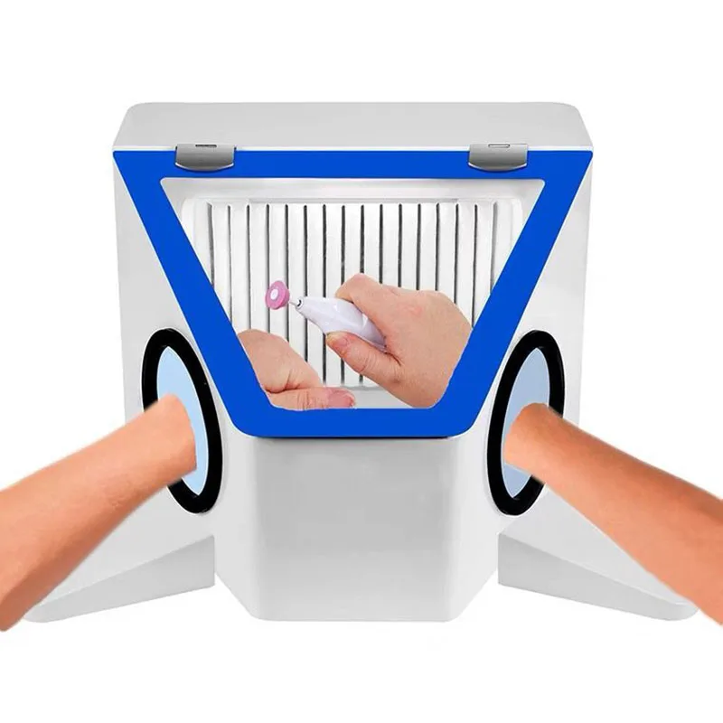 Dental Lab Clinic Dust Collector Vacuum Dust Extractor Box Lapping