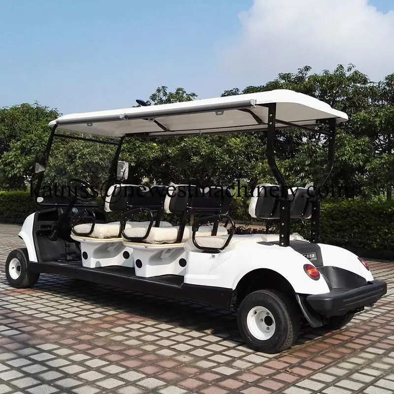 На 6 мест дешевая тележка для гольфа/привод
