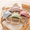 Baby Silicone Dinosaur Glove Teether Toys BPA Free Silicone Removable Nursing Teething Toys Newborn Chew Teething Toys Gift 1