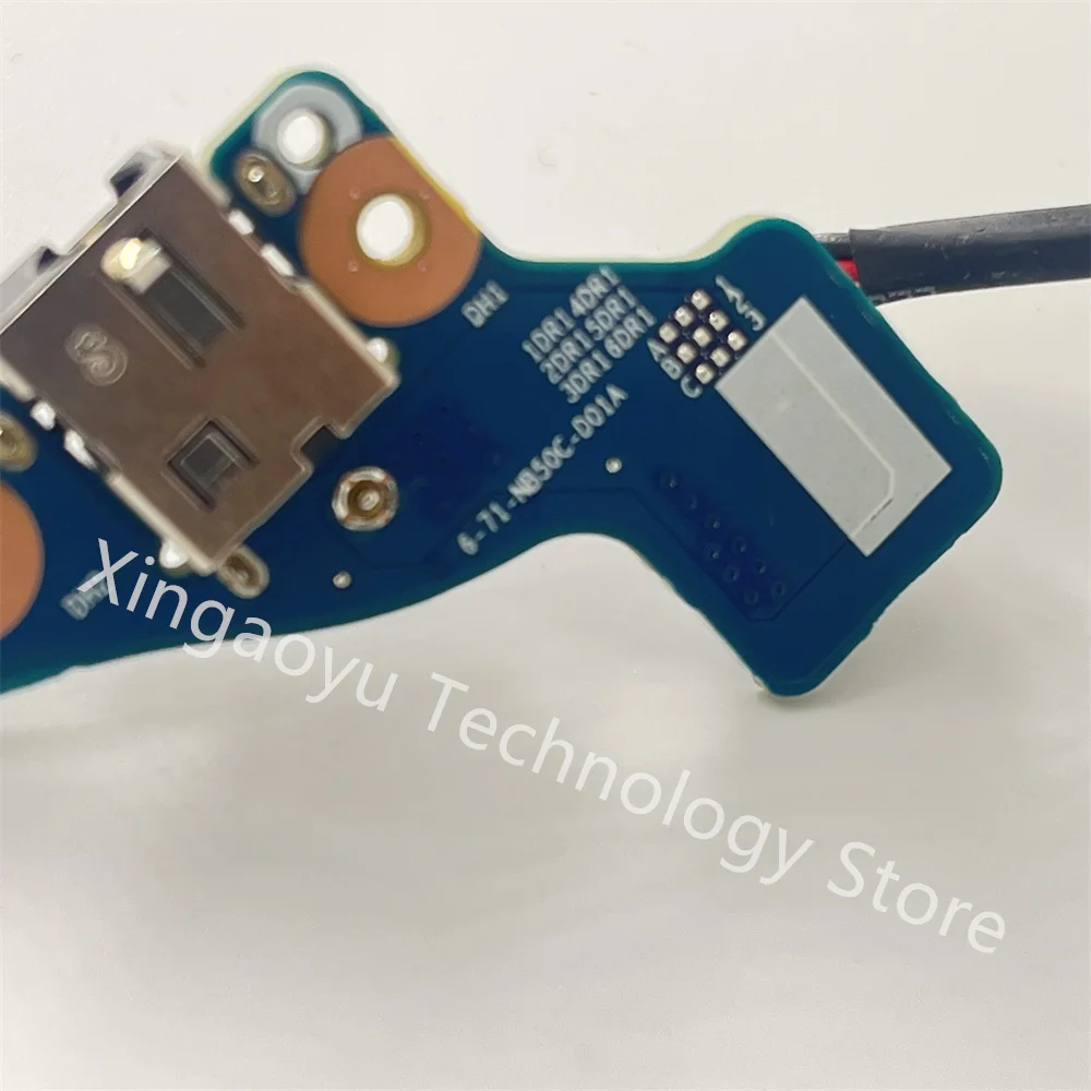 Original para K670e-g6g6 Nb50th Nb50tk Fonte de Alimentação Carregamento Port Board 671-nb50c-d01a 100 Testado Entrega Rápida - Imagem 3