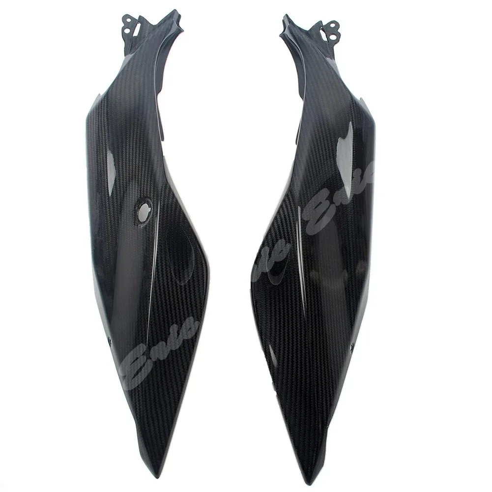 

PrePreg Carbon Fiber 3K Twill Glossy Tail Side Cowl Fairing For Kawasaki EX400 Ninja400 2018-2019