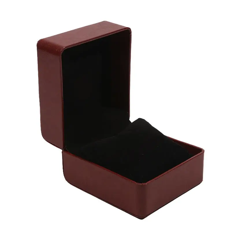 High Grade PU Leather Single Watch Gift Box with Pillow – Elegant Wristwatch Display Ca... - SKU LWGB2010 - UGI Packaging