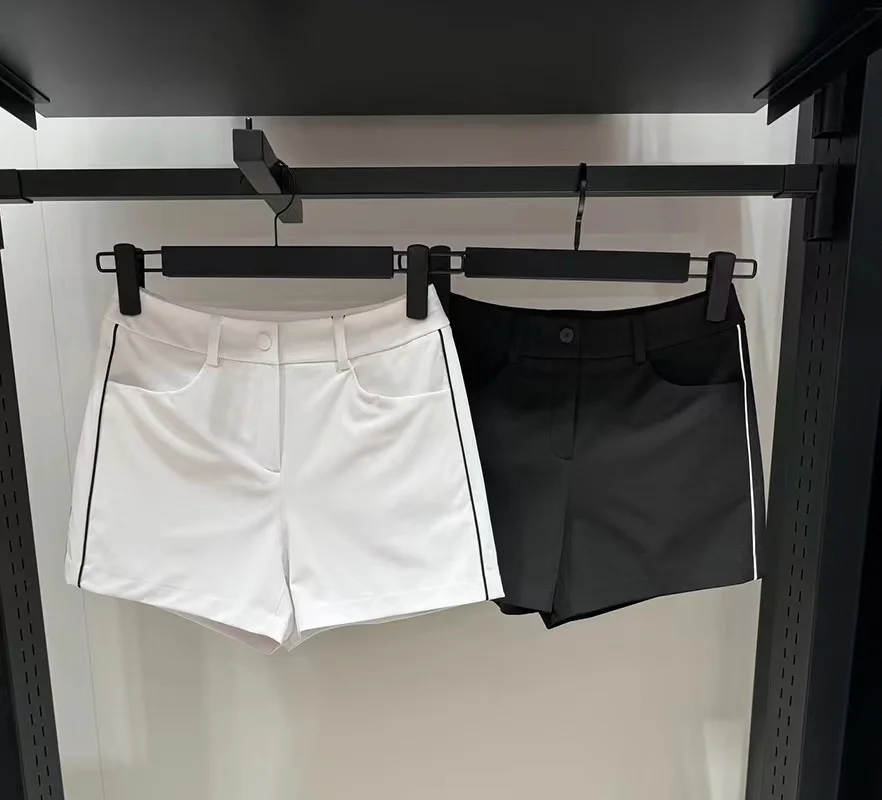 New summer stretch golf short pants for women simple high end design easy match ladies golf short trousers casual bottom