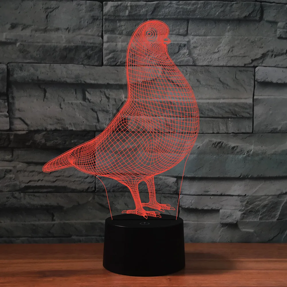 Lampada 3D A LED Con Effetto Violino/Violoncello | 16 Colori Con Telecomando | Luce Notturna Per Camera Da Letto - 4