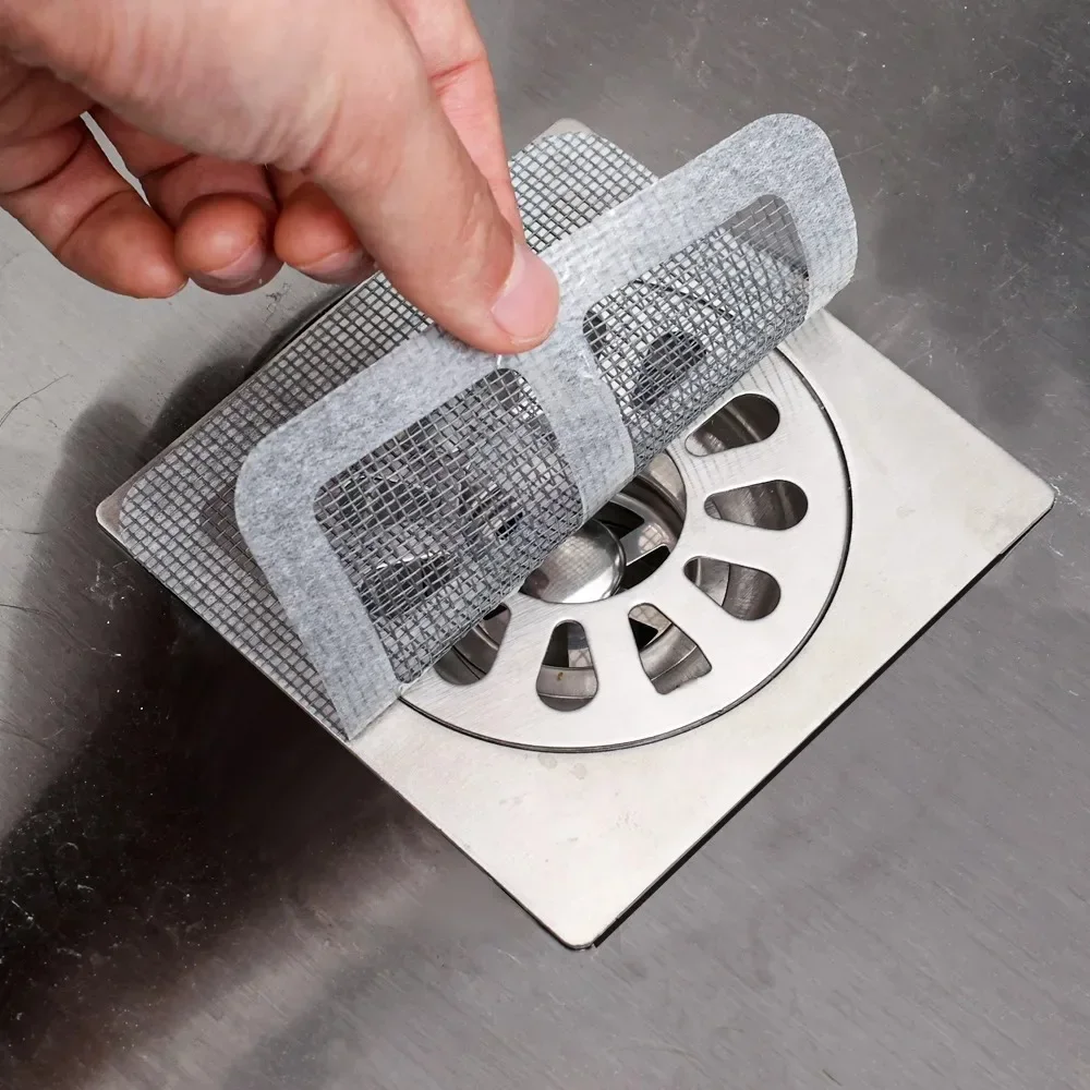 Disposable Hair Drain Catcher Mesh Anti-blocking Filter Floor Drains Sticker Shower Cover Kitchen Bathroom Sink Strainer Stopper sink filter,floor drain sticker,shower drain catcher,hair drain catcher,hair drain filter,floor drain hair catcher,drain hair catcher,floor drain hair filter