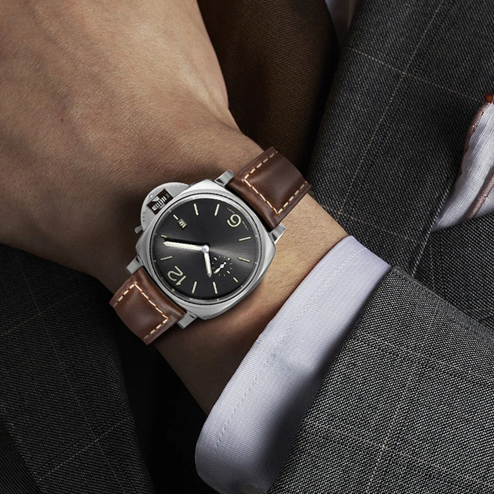 Premium Genuine Leather Watch Band - Calfskin Strap