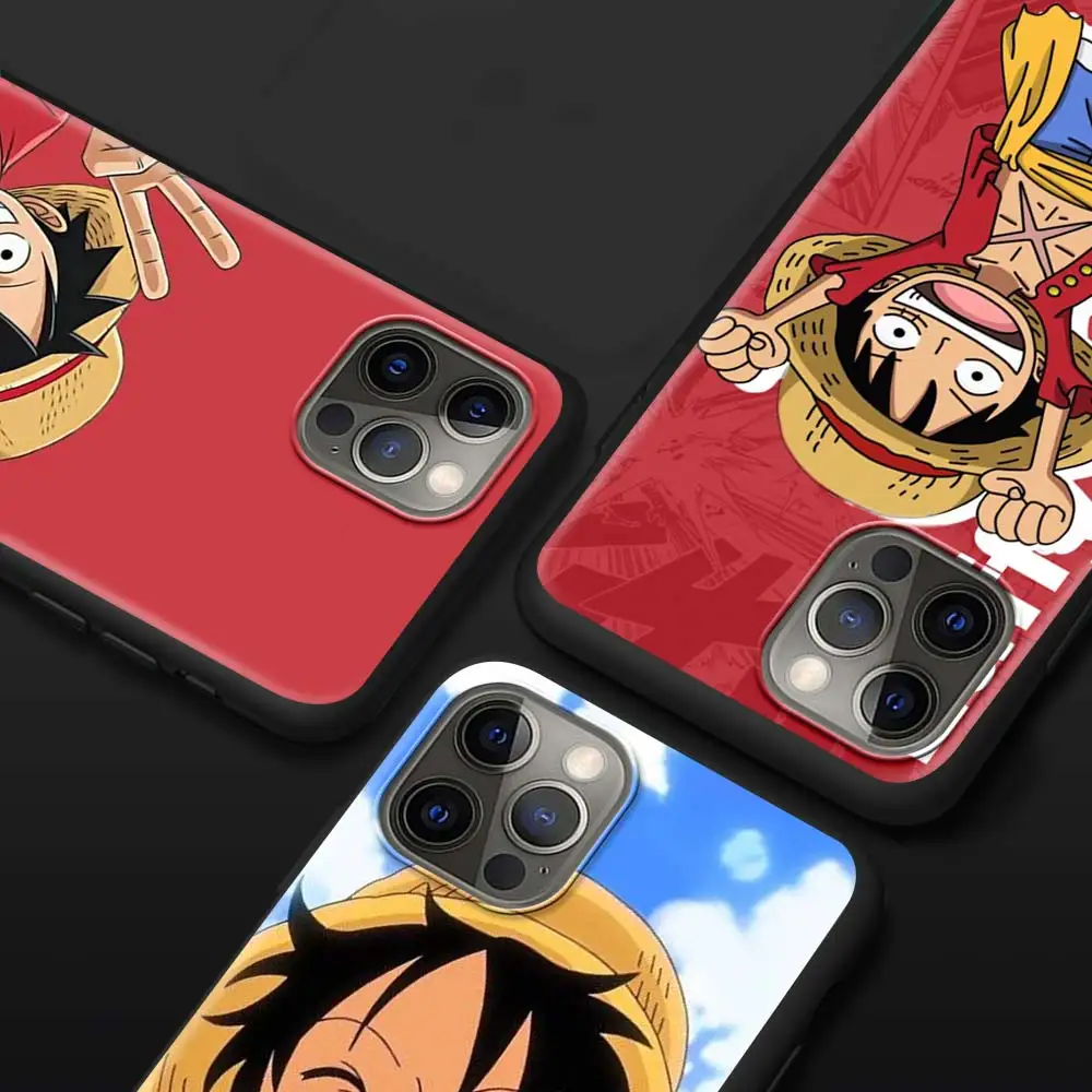 iphone se silicone case Anime One Piece Luffy Zoro Funda Case For Apple iPhone 13 11 12 Pro 7 XR X XS X Max 8 6 6S Plus 5 5S SE 2022 Phone Coque cute iphone se cases