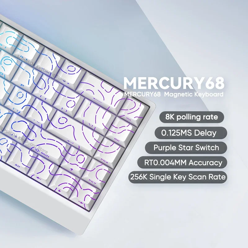 IROK Carotmas Mercury68 Magnetic Switch Mechanical Keyboards 8K