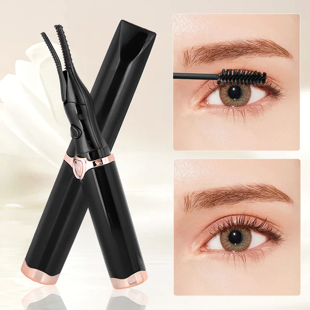 Rechargeable Heated Eyelash Curler for Natural Curl