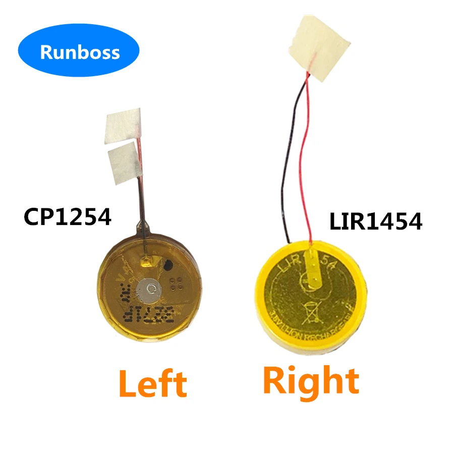 1-2 Pz Nuovo 3.7V Sostituzione Cp1254 Sinistra Cp1454 A3 Batteria Destra Per Bang & Olufsen Beoplay E8 1.0 Auricolare Auricolare Bluetooth