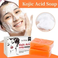 Kojic Acid Glow Soap Facial Deep Cleaning Even Skin Tone Skin Lightening Soap Oil Control Moisturizing women Skin Care 65g x2 1
