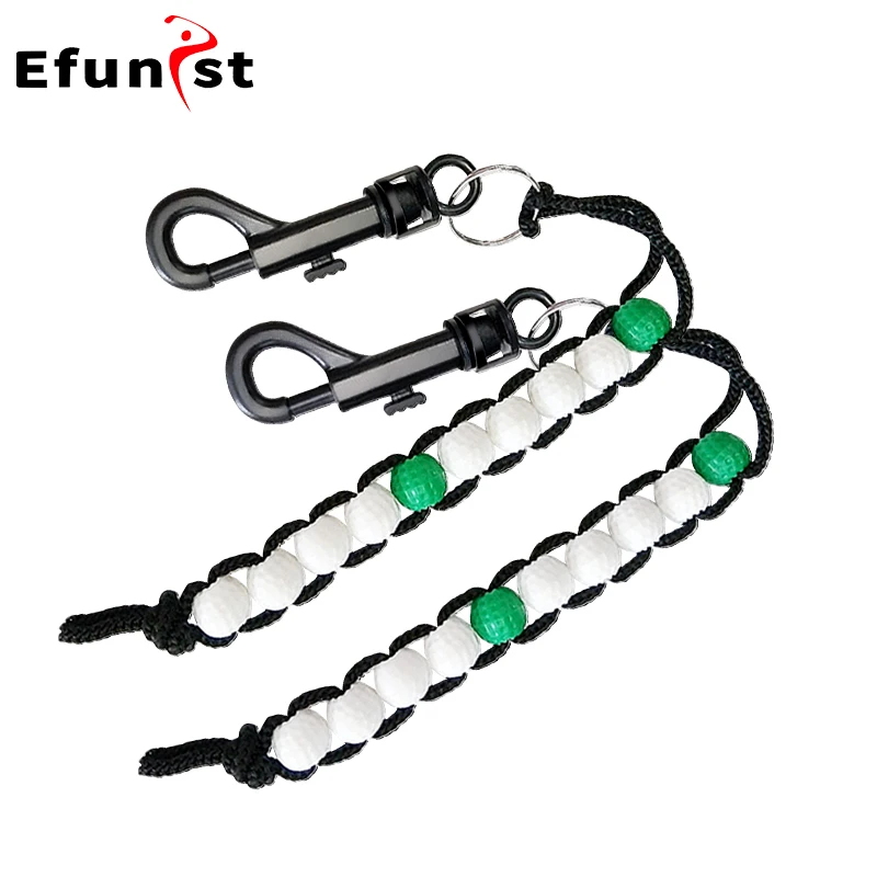 Golf Score Counter Golf Ball Beads Putt Counter Training Accessories Aids Golf Stroke Score Counter Plastic Easy To Use