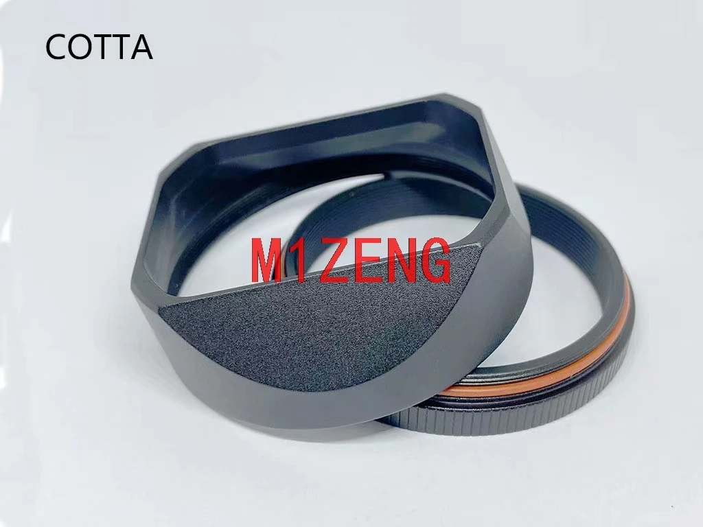 Anello Adattatore Filtro Protezione Copriobiettivo In Metallo Per Fotocamera Fujifilm Fuji Finepix X100/X100S/X100T/X100V/X100F Nero Argento